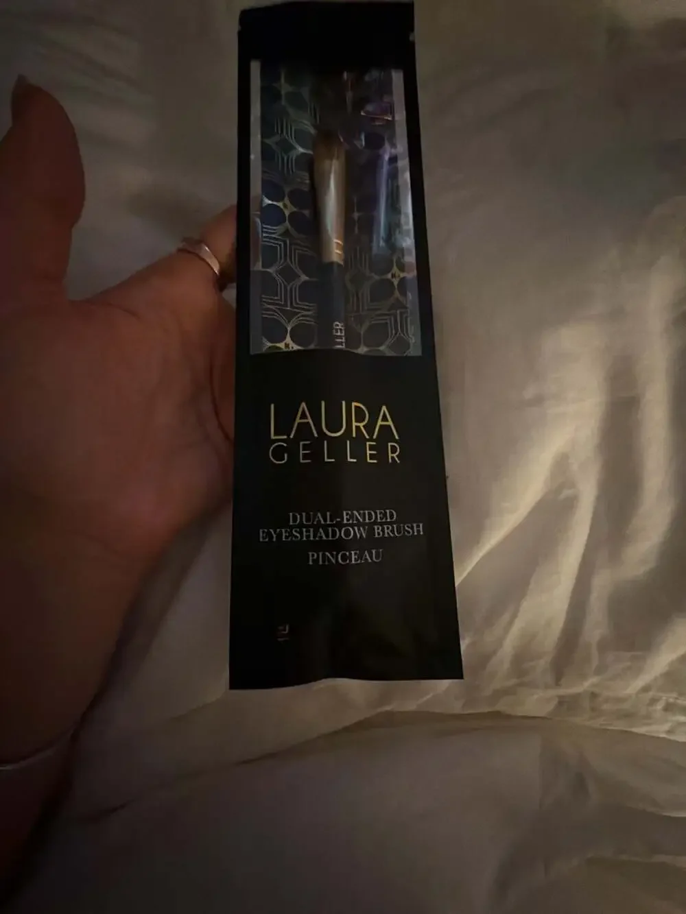 Laura Geller Dual-Ended Eyeshadow Brush - Pinceau